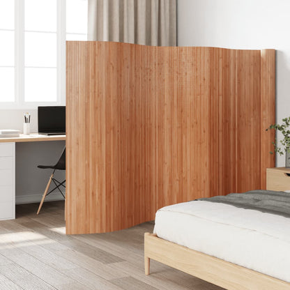 Natural Room Divider 165x800 cm in Bamboo
