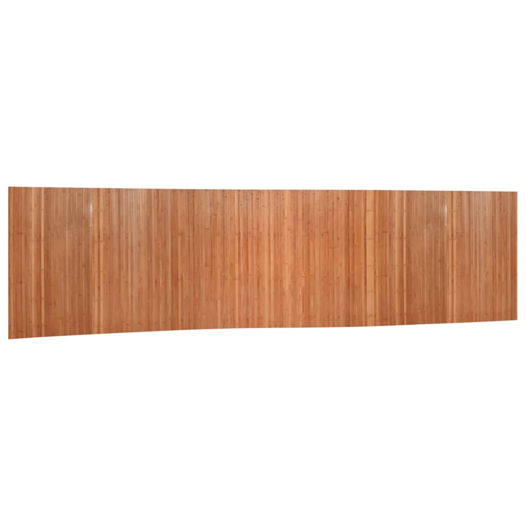 Brown Room Divider 165x800 cm in Bamboo