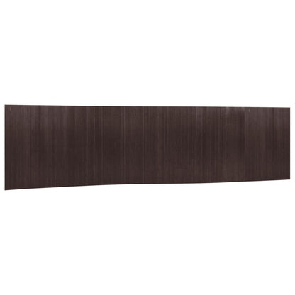 Dark Brown Room Divider 165x800 cm in Bamboo