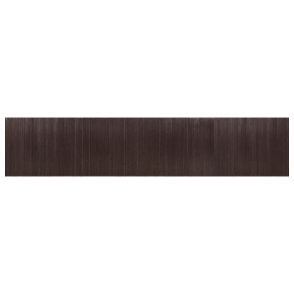 Dark Brown Room Divider 165x800 cm in Bamboo