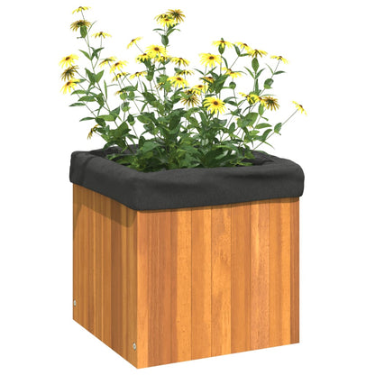 Fioriera da Giardino 35x35x35 cm in Legno Massello di Acacia