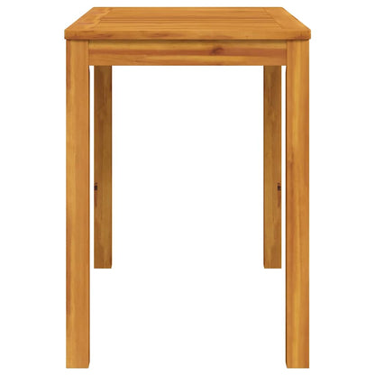 Tavolo da Pranzo da Giardino 110x55x75 cm Legno Massello Acacia