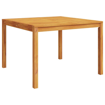 Tavolo da Pranzo da Giardino 110x110x75cm Legno Massello Acacia