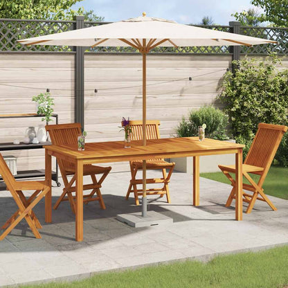 Tavolo da Pranzo da Giardino 180x90x75 cm Legno Massello Acacia