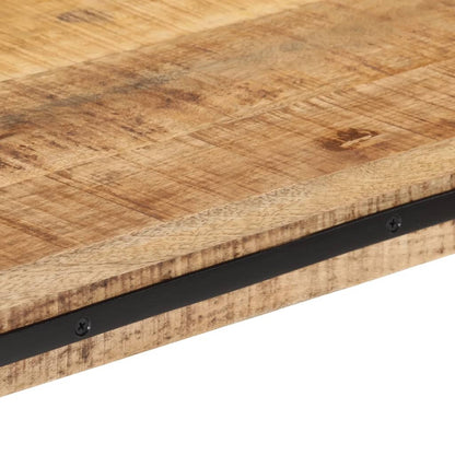Tavolo Consolle 100x35x75 cm in Legno Massello di Mango
