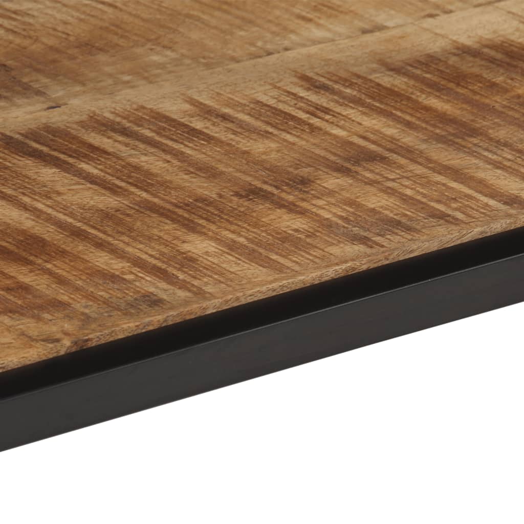 Tavolo Consolle 100x35x70 cm in Legno Massello di Mango Grezzo