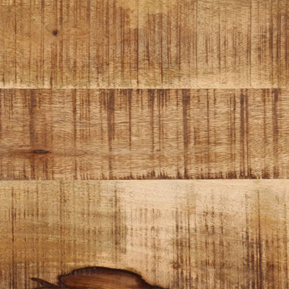 Tavolo Consolle 100x35x70 cm in Legno Massello di Mango Grezzo
