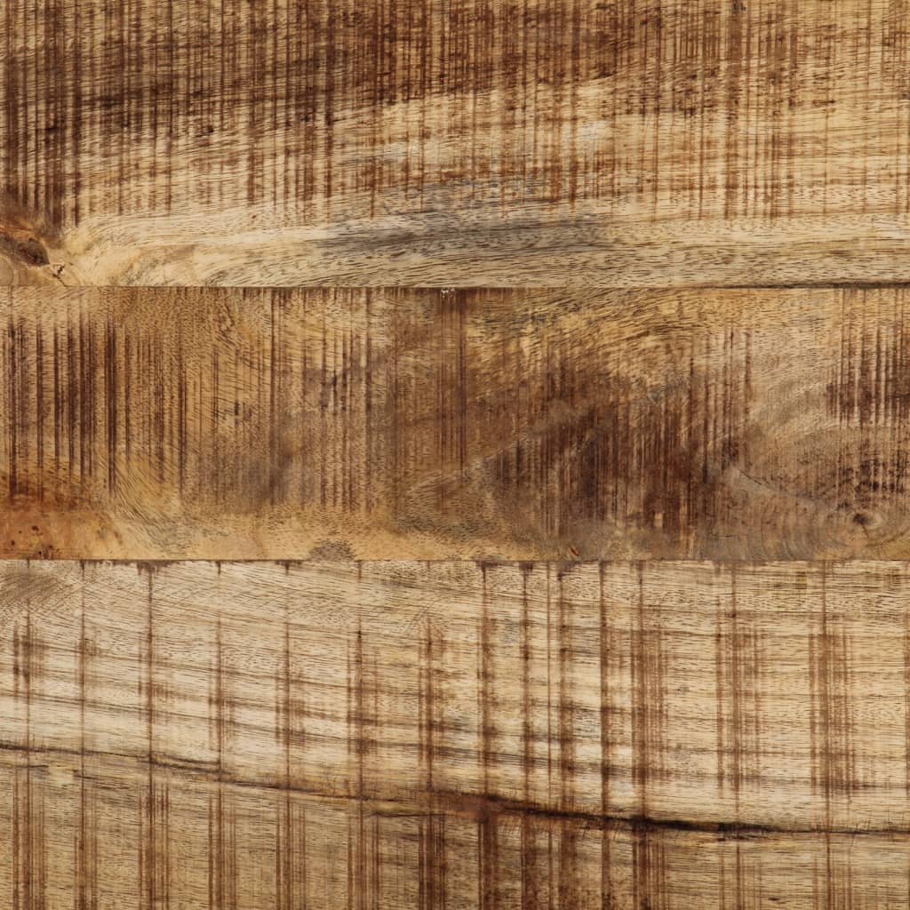 Tavolo Consolle 100x35x70 cm in Legno Massello di Mango Grezzo