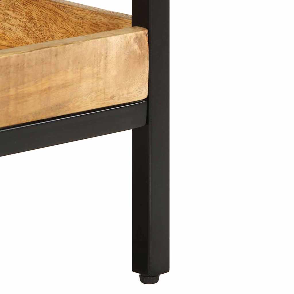 Tavolo laterale Marrone 45 x 45 x 45 cm Legno di mango massello