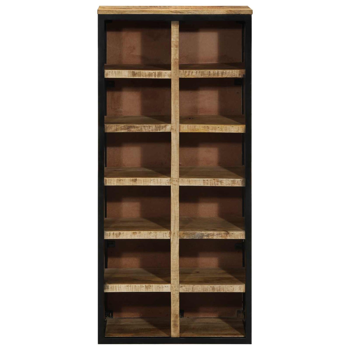 Mobile per scarpe 50 x 30 x 110 cm Legno di mango massello