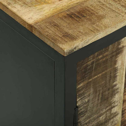 Credenza con cassetto 70 x 35 x 70 cm Legno massello di mango