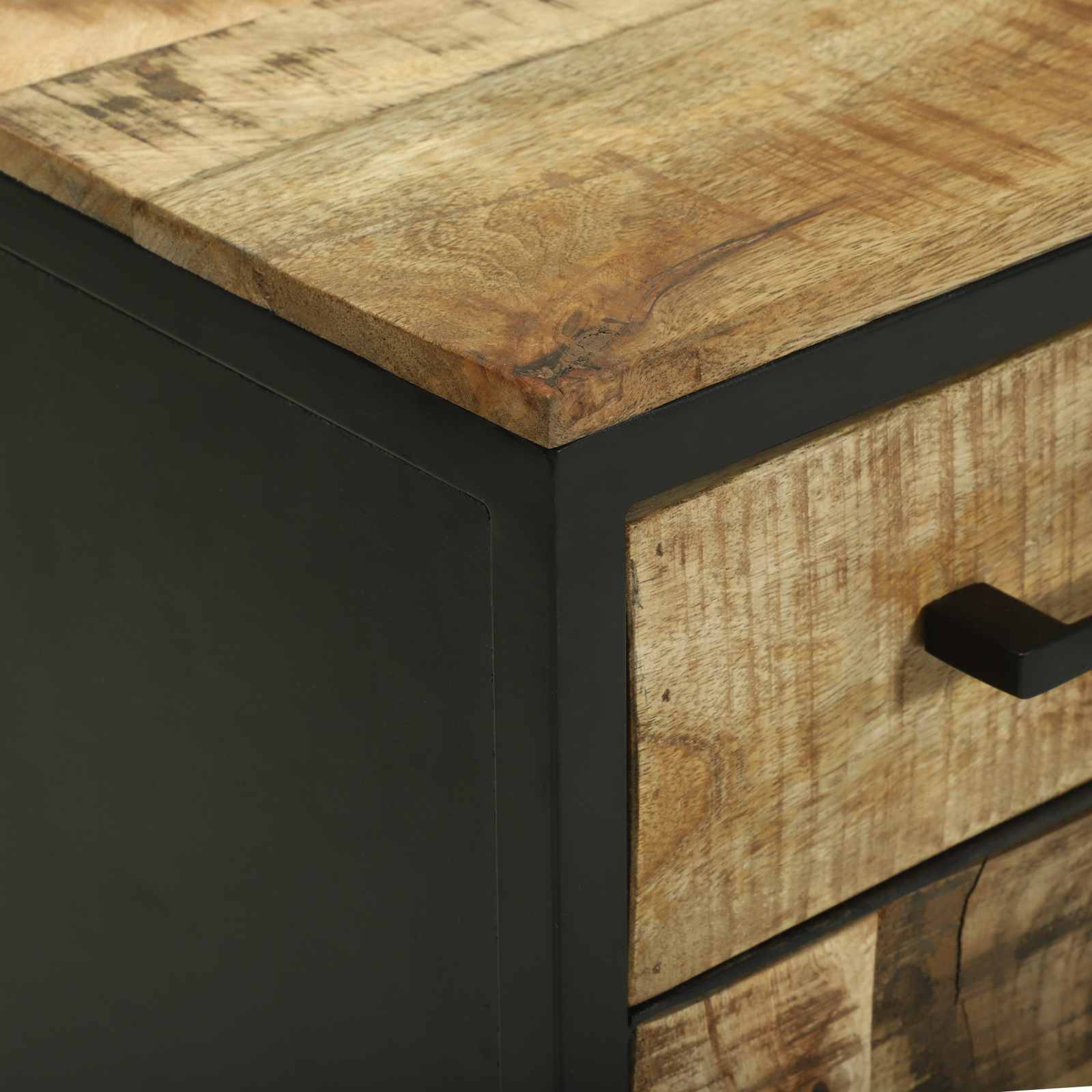 Credenza con cassetto 70 x 35 x 70 cm Legno massello di mango | homemem39