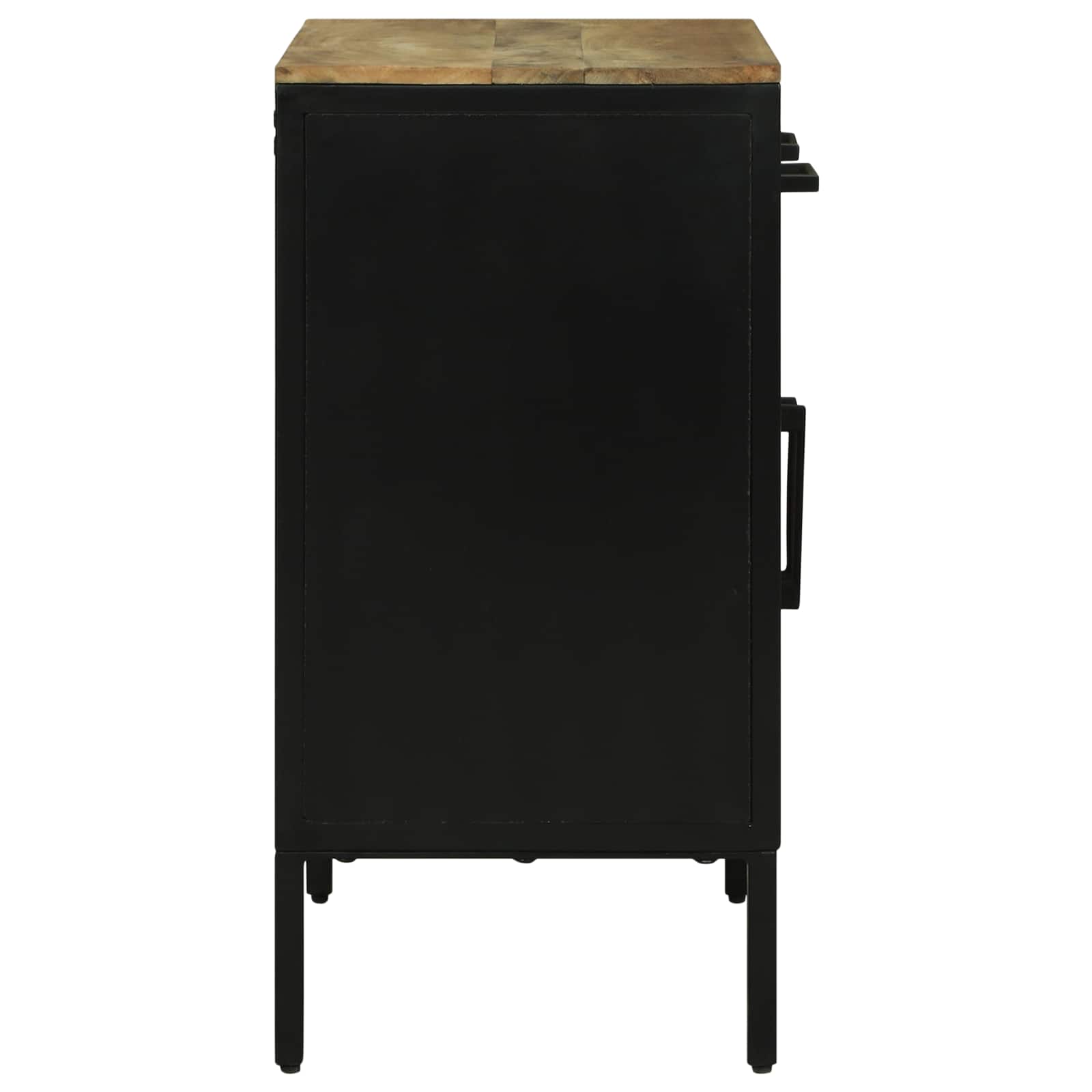 Credenza con cassetto 70 x 35 x 70 cm Legno massello di mango | homemem39