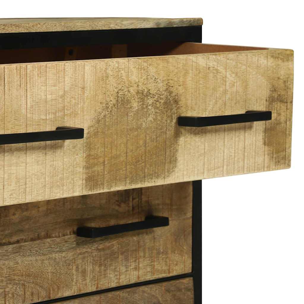 Credenza con cassetto 70 x 35 x 70 cm Legno massello di mango