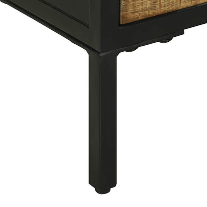 Credenza con cassetto 70 x 35 x 70 cm Legno massello di mango