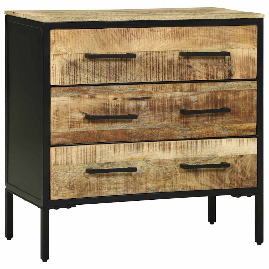 Credenza con cassetto 70 x 35 x 70 cm Legno massello di mango