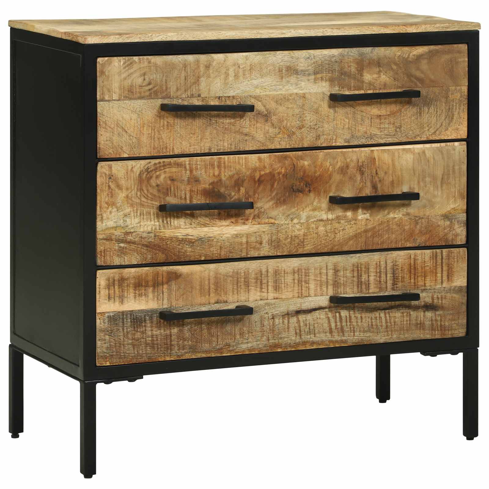 Credenza con cassetto 70 x 35 x 70 cm Legno massello di mango | homemem39