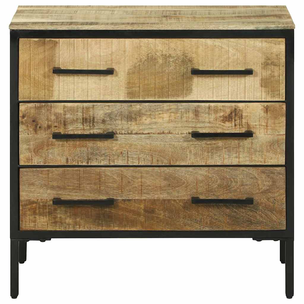Credenza con cassetto 70 x 35 x 70 cm Legno massello di mango