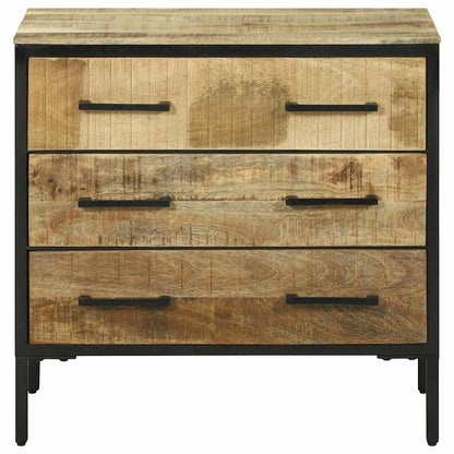 Credenza con cassetto 70 x 35 x 70 cm Legno massello di mango
