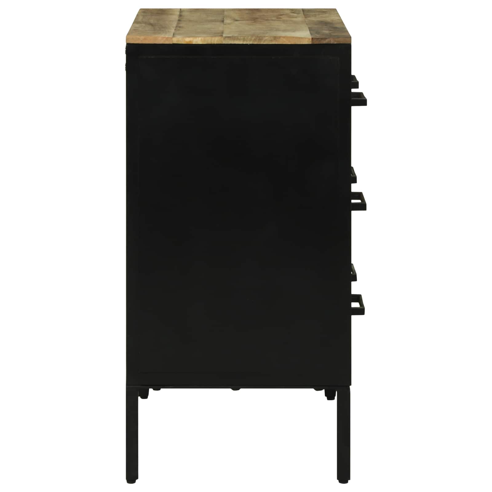 Credenza con cassetto 70 x 35 x 70 cm Legno massello di mango | homemem39