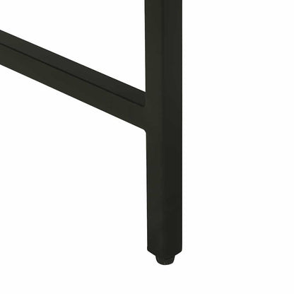 Tavolo consolle con cassetto con porta Marrone 100 x 35 x 70 cm