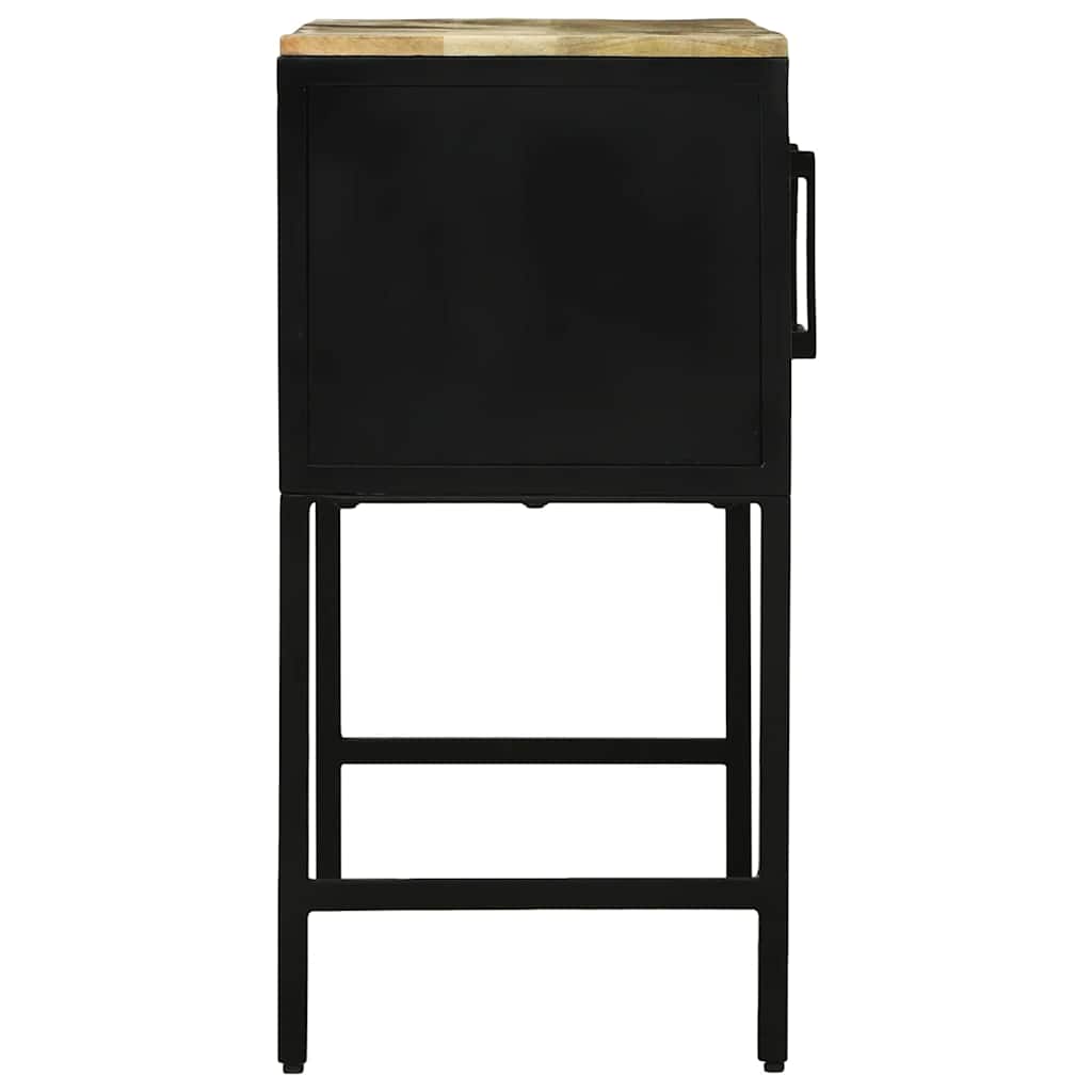 Tavolo consolle con cassetto con porta Marrone 100 x 35 x 70 cm