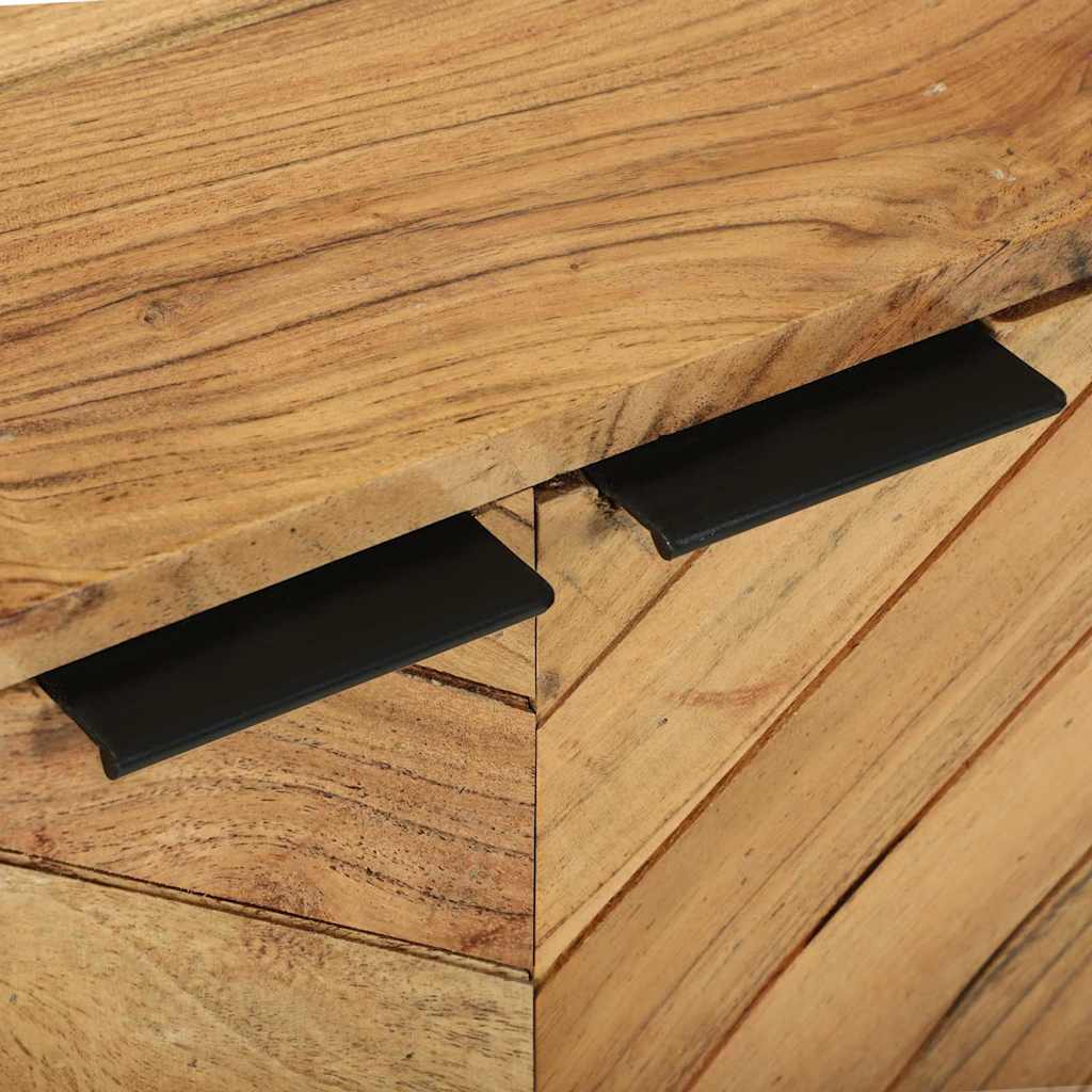 Credenza 70 x 35 x 75 cm Legno massello di acacia