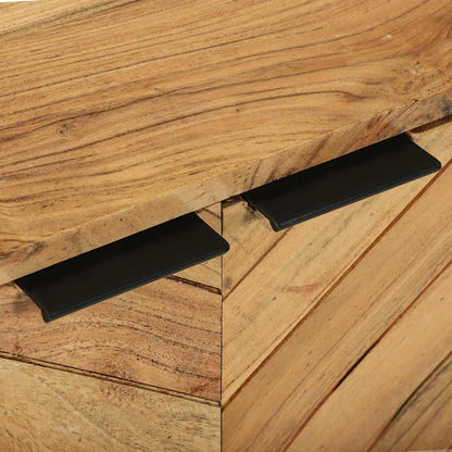 Credenza 70 x 35 x 75 cm Legno massello di acacia