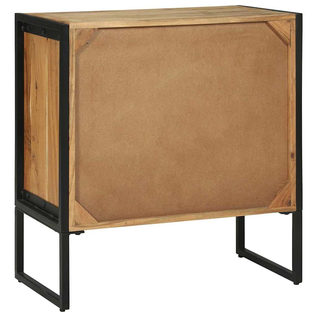 Credenza 70 x 35 x 75 cm Legno massello di acacia