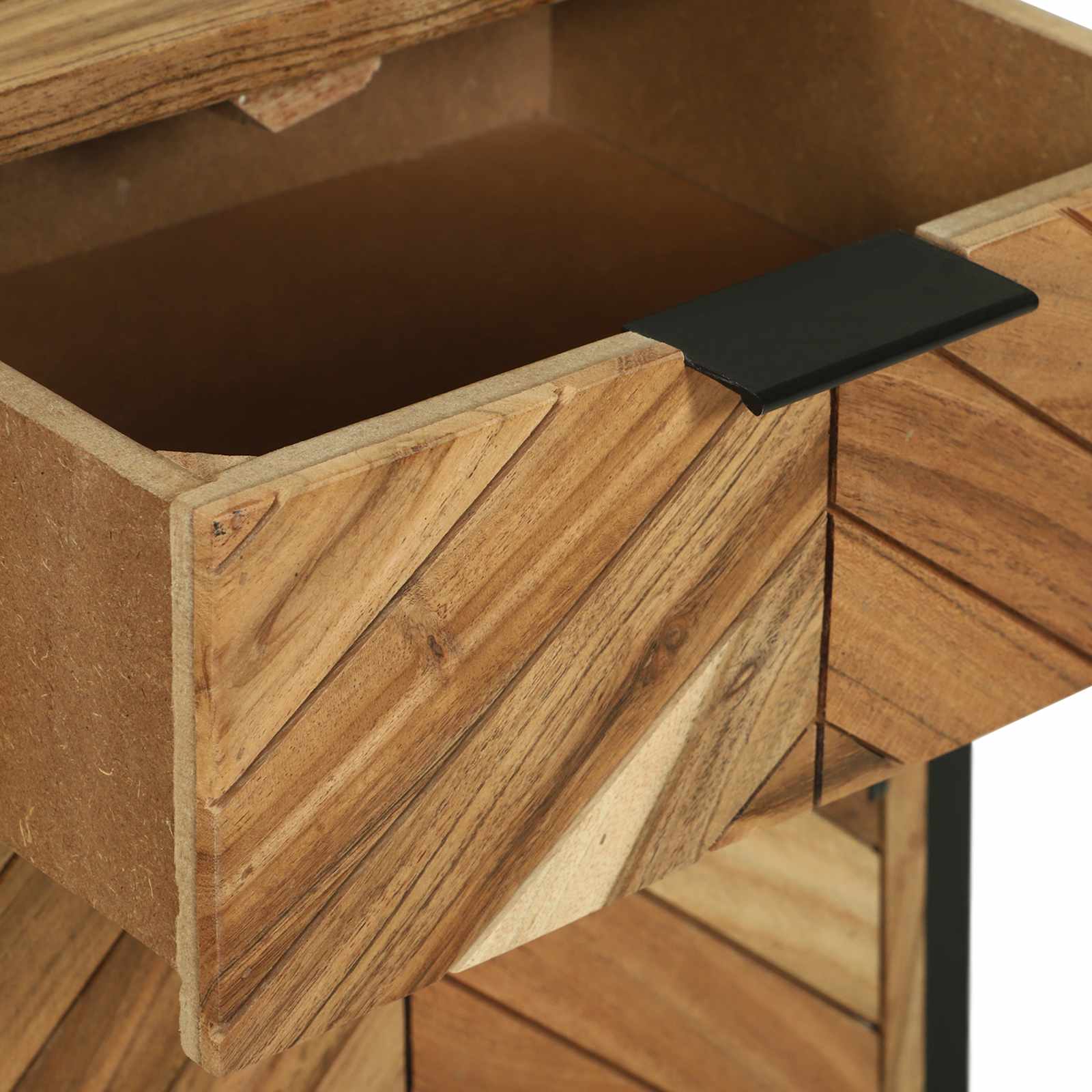 Credenza 100 x 30 x 75 cm Legno massello di acacia | homemem39