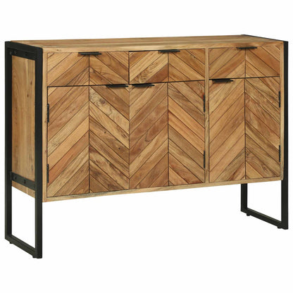 Credenza 100 x 30 x 75 cm Legno massello di acacia