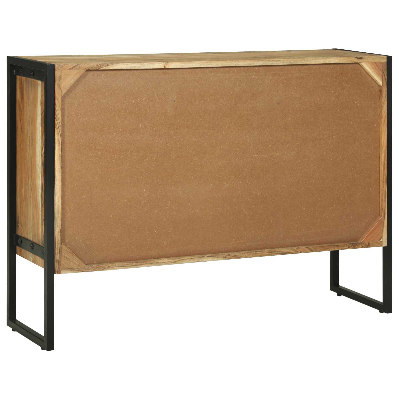 Credenza 100 x 30 x 75 cm Legno massello di acacia | homemem39