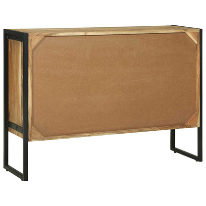 Credenza 100 x 30 x 75 cm Legno massello di acacia | homemem39