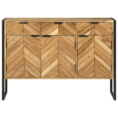Credenza 100 x 30 x 75 cm Legno massello di acacia | homemem39