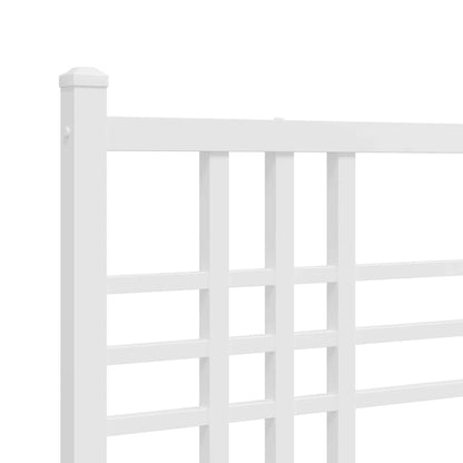 Testiera di Ricambio in Metallo Bianco 100 cm | homemem39