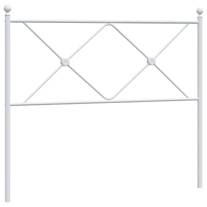 Testiera di Ricambio in Metallo Bianco 100 cm | homemem39