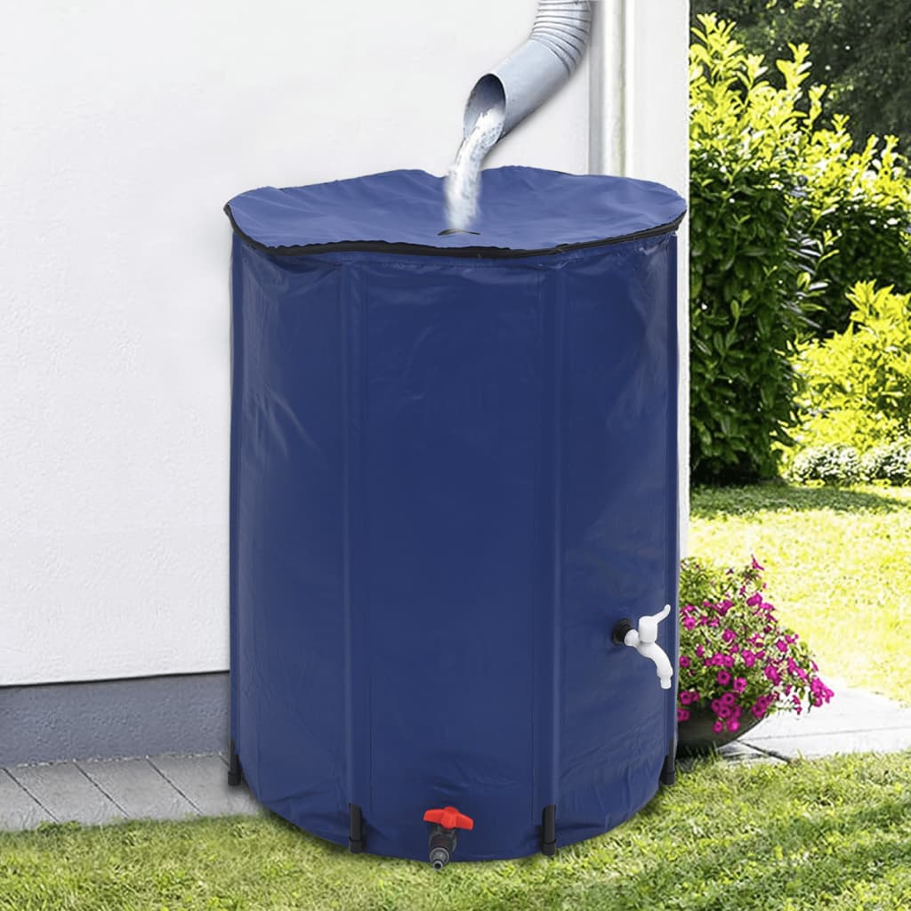 Serbatoio Acqua con Rubinetto Pieghevole 750 L in PVC