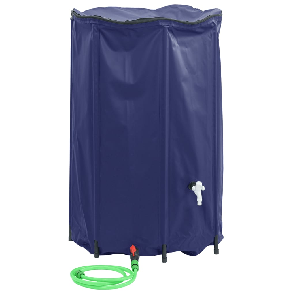 Serbatoio Acqua con Rubinetto Pieghevole 1000 L in PVC