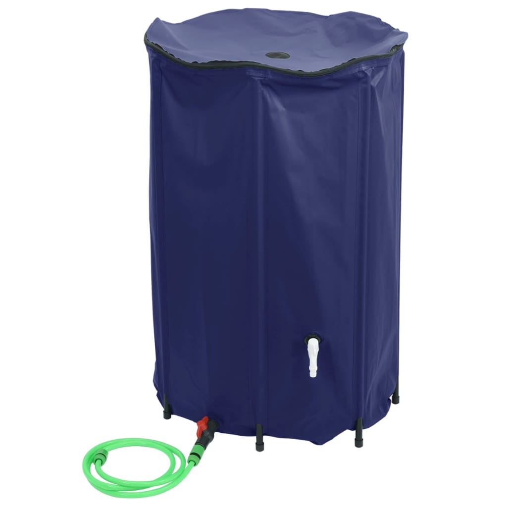 Serbatoio Acqua con Rubinetto Pieghevole 1000 L in PVC