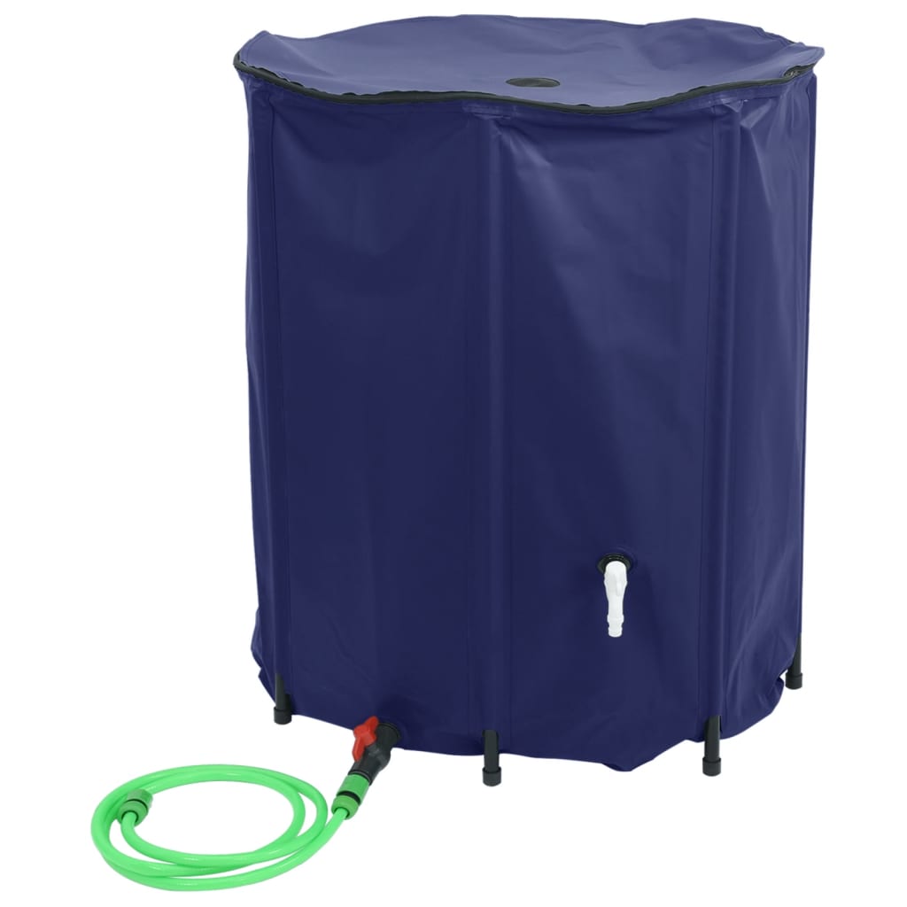 Serbatoio Acqua con Rubinetto Pieghevole 1250 L in PVC