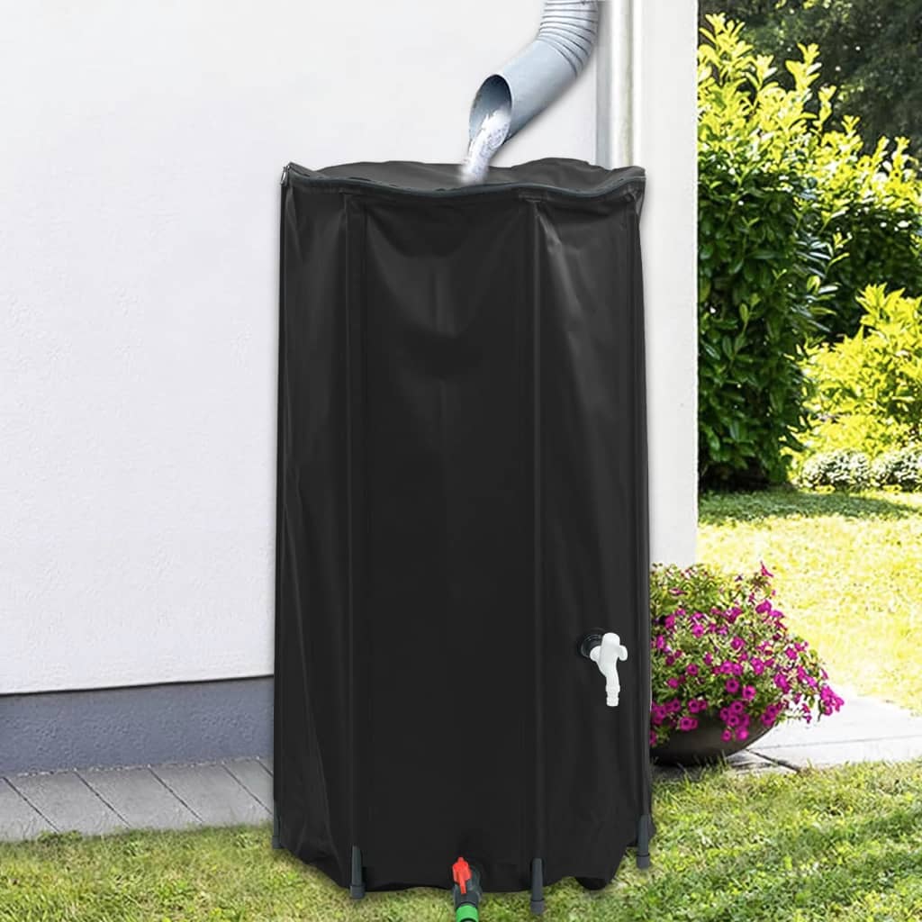 Serbatoio Acqua con Rubinetto Pieghevole 100 L in PVC | homemem39