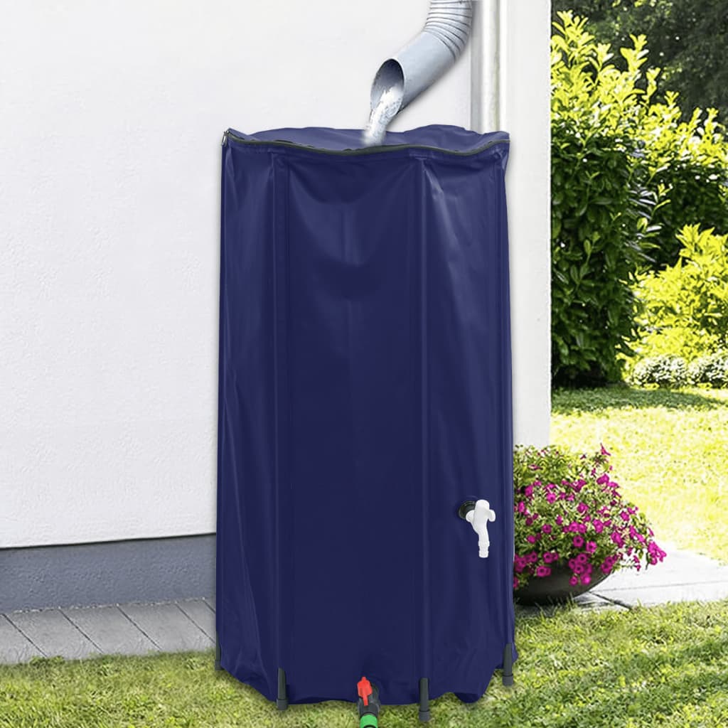 Serbatoio Acqua con Rubinetto Pieghevole 100 L in PVC | homemem39