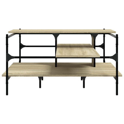 Tavolino Salotto Rovere Sonoma 100x100x48,5cm Legno Multistrato | homemem39