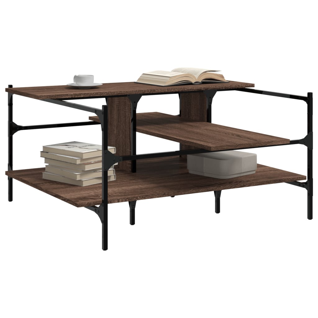 Tavolino da salotto Rovere Marrone Medium