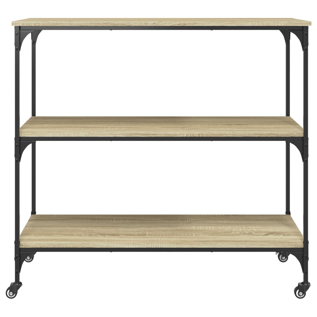 Sonoma Oak Kitchen Trolley 102x50x95 cm