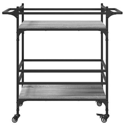 Sonoma Gray Kitchen Trolley 82x40x78.5cm Plywood