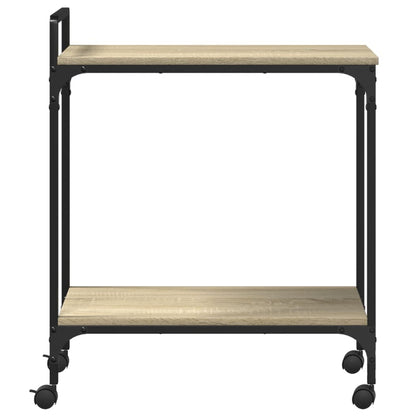 Sonoma Oak Kitchen Trolley 60.5x31x72.5 cm Plywood