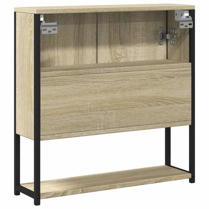 Mobile Bagno con Specchio Rovere Sonoma 60x16x60 cm Multistrato - homemem39