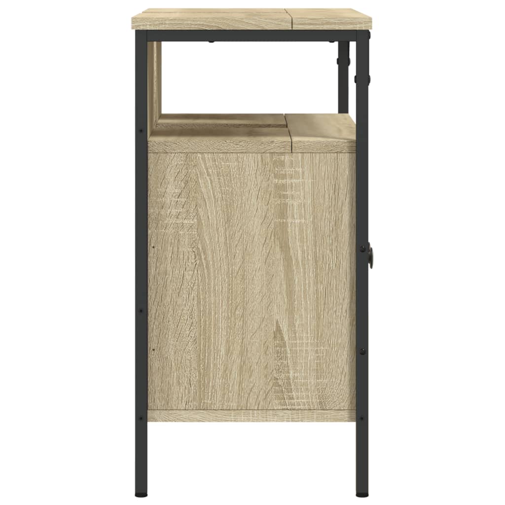 Mobile Lavabo Bagno Rovere Sonoma 60x30x60 cm Legno Multistrato - homemem39