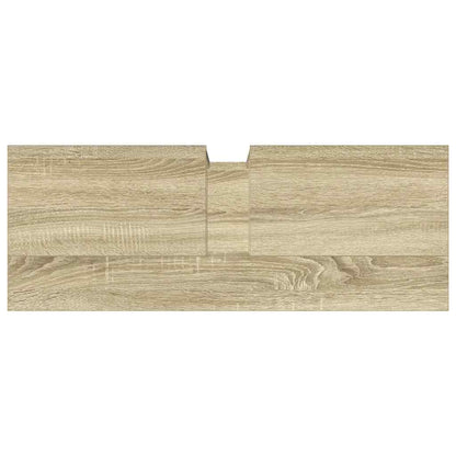 Mobile Lavabo Bagno Rovere Sonoma 80x30x60 cm Legno Multistrato